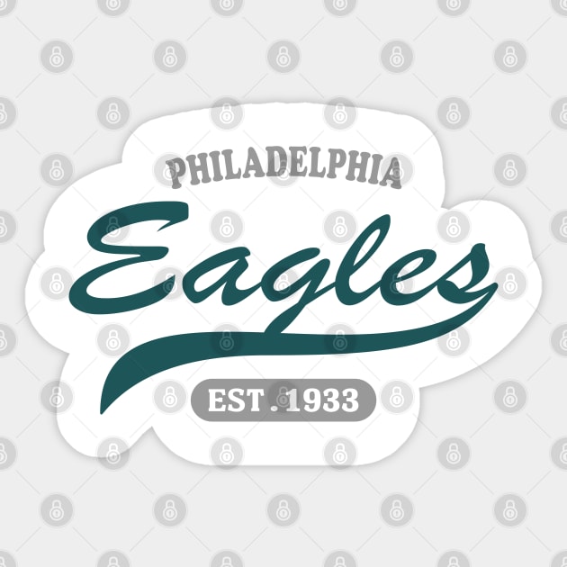 Philadelphia Eagles Classic Style Sticker by genzzz72